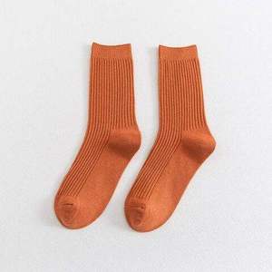 <b>Ribbed</b> <b>Men's</b> Casual <b>Socks</b> Factory's All Seasons <b>Socks</b> Soft Cotton Breathable Bulk Order for JZVINA Crew Low MOQ Custom Logo - Product Image 5