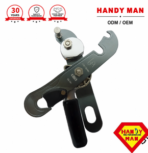 Descensor de Escalada en Roca A902 con Certificación CE EN341, Autoblocante de Aluminio, para Cuerdas de 9-12 mm, Resistencia de Rotura de 2kN, Grabado en Relieve - Product Image 1