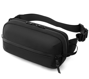 Sac bandoulière et banane unisexe – Design décontracté pour le voyage, sangle réglable, nylon imperméable avec fermeture éclair - Product Image 4