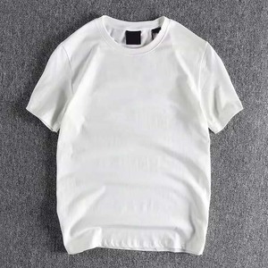Camisetas Lisas Extra Grandes de Hip Hop para Hombre, Manga Corta, Diseño Sólido, Color Personalizado, Cuello Redondo, Material de Algodón - Product Image 3