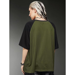 Women's Graphic <b>Y2k</b> <b>Shirts</b> Half Sleeve Drop Shoulder Crewneck Oversized T <b>Shirt</b> Tops - Product Image 3