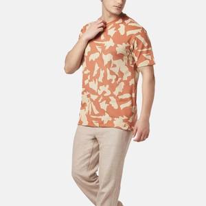 เสื้อยืดผู้ชายระบายอากาศได้ดี ผ้าฝ้ายนุ่ม สวมใส่สบาย เหมาะสำหรับฤดูร้อน ชุดลำลองสไตล์สตรีท - Product Image 2