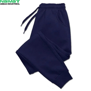 Pantalon de jogging uni et décontracté pour homme en molleton, idéal pour le quotidien et les tenues décontractées - Product Image 4