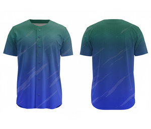 Camiseta de Béisbol de Alto Rendimiento, Uniforme Deportivo Ligero con Logotipo y Números Personalizados |   Base de Poliéster Transpirable - Product Image 1