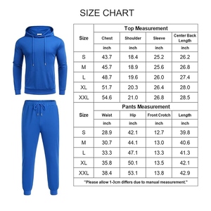 Custom Men's Winter Hooded Solid Color Breathable Lightweight <b>Tracksuit</b> Drawstring Jacket Regular Fit Pants Quick Dry Sports Gym - Product Image 6