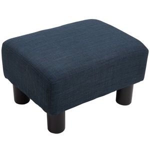 Poggiapiedi Moderno e Confortevole in Plastica e Tessuto per Soggiorno, Camera da Letto, Cucina, Hotel - Product Image 6