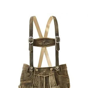 Commande en gros de costumes Lederhosen pour hommes, costume traditionnel bavarois allemand, qualité supérieure en daim, avec personnalisation OEM - Product Image 2