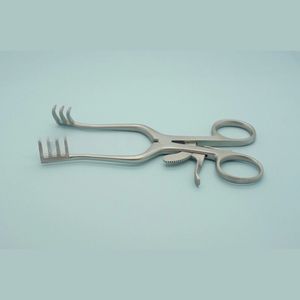 OR Grade Self Retaining Weitlaner Retractor 4.5 with 2×3 Sharp Prong Surgical Retractor <b>Plastic</b> & Orthopedic Surgery Instrument - Product Image 1