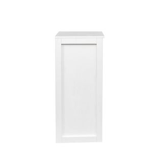 Mobile Bar Modulare per Vini in Colore Bianco con Ripiani e Vetrina per Sala da Pranzo - Product Image 5