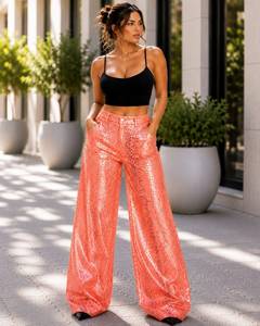Pantalon en cuir effet serpent pour femme, style python exotique, pantalon en peau de serpent, pantalon de motard pour femme - Product Image 3