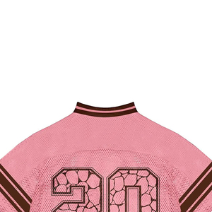 Camisetas deportivas personalizadas con serigrafía para hombre, uniformes de práctica de fútbol y fútbol americano con nombre del equipo, tela transpirable y suave. - Product Image 5