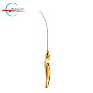 Gancho Endoscópico para Nervio Frontal Danial, Curvo Izquierdo, 24cm, Manual, Instrumento de Cirugía Plástica para Levantamiento de Cejas y Lifting Facial - Product Image 1