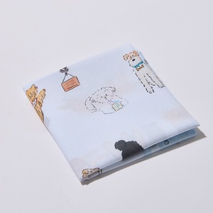 [K-ESSENTIALS] ผ้าเช็ดหน้าลายสัตว์สีสันสดใส ผ้าฝ้าย 60s นุ่ม ลายการ์ตูนน่ารัก ขอบลูกไม้ ผ้าเช็ดหน้าเด็ก - Product Image 2