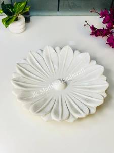 Urli de Mármol con Incrustaciones, Pulido, Imitación Antigua, Forma de Flor, Decoración para el Hogar, Hecho a Mano, Hermosa Pieza, Buena Calidad, Venta al Por Mayor - Product Image 2