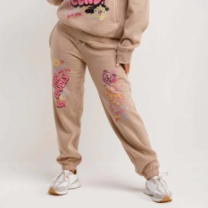 Survêtements d'hiver pour femmes en gros, style hip-hop, 100 % coton, légers, respirants, de haute qualité - Product Image 4