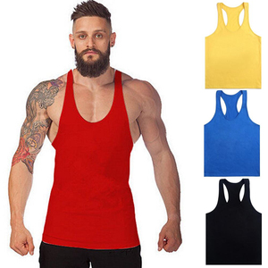 Débardeur Homme Grande Taille Nouvelle Collection Printemps-Été Col Rond Coupe Slim Style Urbain Décontracté Séchage Rapide Respirant Course à Pied - Product Image 6