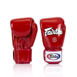 Guantes de Boxeo Fair Tex Rojos con Cierre de Velcro, Estilo Nuevo, Equipo de Entrenamiento Profesional, Guantes de Sparring para MMA y Kickboxing - Product Image 5