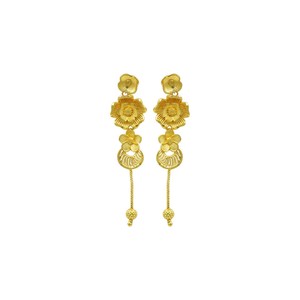 Collares Cortos Turcos de Latón con Baño de Oro de 14K, 18K, 24K, Estilo Tradicional de Dubái, Joyería Nupcial de Moda, Oro Joyería - Product Image 6
