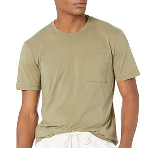 Nueva Camiseta de Moda de Manga Corta con Cuello Redondo, Corte Ajustado, Marca Privada, Estilos de Ropa para Hombre, Camisetas Lisas de Lujo para Hombre con Logotipo - Product Image 6