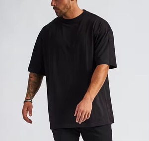 T-shirts élégants pour hommes 2025 – Confortables, 100 % polyester-coton, teints dans la masse - Product Image 3