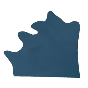 Dark Blue Cowhide <b>Leather</b> Hide Grain Solid Color Furniture Grade Material 1.2-1.4mm Thick Eco-Friendly DIY Crafting - Product Image 4