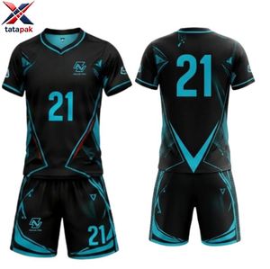 Camisetas de Fútbol al por Mayor de Alta Calidad, Ropa Deportiva Transpirable de Secado Rápido, Camisetas de Fútbol Retro Cortas Unisex 100% - Product Image 3