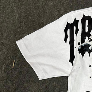 T-shirts d'été pour hommes surdimensionnés 100% coton, décontractés, séchage rapide, respirants, écologiques, différents prix de gros personnalisés - Product Image 5