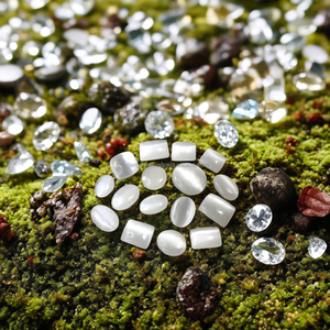 Cabujones de selenita de cristal Natural de alta calidad, piedras preciosas de amatista sueltas, fabricación de joyas pulidas, precio de fábrica al por mayor - Product Image 3