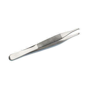 Pinzas de Acero Inoxidable de Alta Calidad con Punta Serrada, Pinzas Manuales de Metal para Aplicaciones Médicas, Precio al por Mayor - Product Image 1