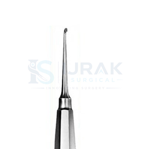 Cincel manual Crane Kaplan para detartraje dental, instrumento quirúrgico plateado, sonda manual para uso clínico - Product Image 2