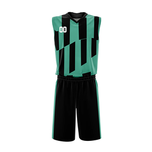 Conjunto de Uniforme de Baloncesto de Verano Personalizado al por Mayor, Tallas Grandes, Transpirable, Anti-UV, de Secado Rápido, con Estampado Digital - Product Image 1