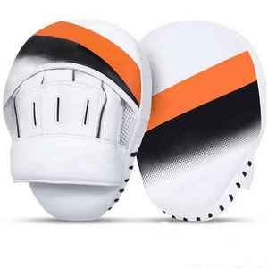 Soft and Light Leather Training <b>Focus</b> <b>Pads</b> with Moisture Wicking for Boxing Punch Practice-Customizable - Product Image 4
