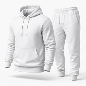 Ensemble sweat-shirt et pantalon de survêtement pour hommes - Options personnalisées directement du fournisseur d'usine - Product Image 3