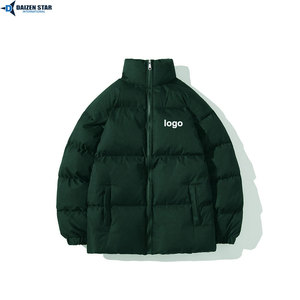 Insulated Eco-Friendly Waterproof Windproof Puffer Jacket Stand Anti-UV Protection Lightweight Warm 100% Polyester Streetwear - Product Image 3
