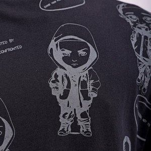 T-shirts en tissu éponge solide personnalisables, anti-plis, 100 % coton, haute qualité, grandes tailles pour hommes, couleur et logo personnalisés, best-sellers - Product Image 6