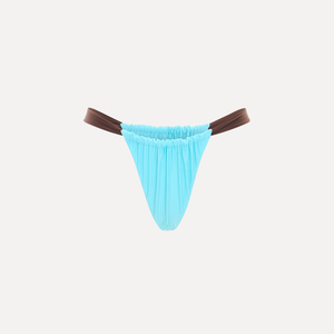 Traje de baño bikini sexy de tres piezas con cordón y espalda descubierta, estampado, para mujer, ropa de playa, moda 2026, venta al por mayor - Product Image 5