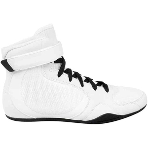 Custom Brand White High Top Boxing Shoes Lace-Up Breathable Leather Training <b>Cheap</b> Price OEM ODM Service Customize Packaging - Product Image 5