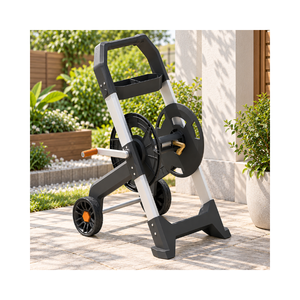 Enrouleur de tuyau d'arrosage de jardin de haute qualité 200FT avec roues, robuste, pour jardin et cour GARCHR015 - Product Image 1