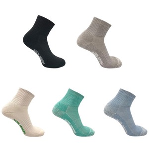 [Woolsoom] Walk Crew Merino Wool Socks Compression Fit Support Circulation Boost Hiking Golf Sock Design - Product Image 4