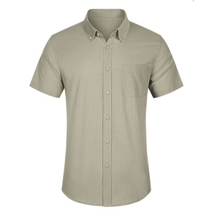 Chemise décontractée pour homme Signature – Chemise décontractée de luxe au design contemporain pour homme – Douce et confortable de BD - Product Image 1