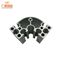 Profils en aluminium extrudé série T 6000 avec services de pliage, découpe et soudage