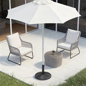 Base Negra para Sombrilla de Patio, Solo Base, para Sombrillas y Bases de Patio - Product Image 1