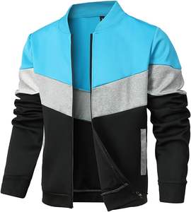 Unisex Casual Spring Satin Windbreaker 100% Cotton <b>Waterproof</b> Breathable <b>Thin</b> Athletic High Quality Customizable Varsity <b>Jacket</b> - Product Image 5