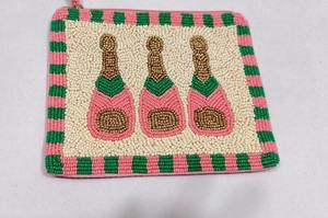 Monedero de cuentas con múltiples compartimentos para efectivo, tipo bolso de mano, adornado con cuentas, ideal para regalo - Product Image 6