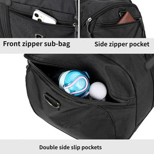Bolsa Deportiva Personalizada de Alta Calidad con Logotipo Personalizado, Bolsa de Gimnasio Grande con Compartimento para Zapatos - Product Image 5