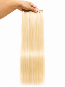 ผมต่อ AzuraHair แท้ 100% เวียดนาม เรมี่ ฮิวแมน เอ็กซ์เทนชั่นส์ แบบดับเบิ้ลดรอว์น HD เย็บด้วยเครื่องจักร ดับเบิ้ลเวฟท์ เนื้อผมตรงสลวย # สีบลอนด์ 613 - Product Image 3
