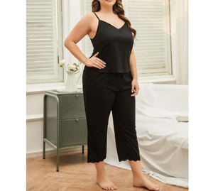 Conjunto de Pijama de Seda 100% para Mujer, Pijama Suave para Dormir, Pijama de Moda Femenina - Product Image 4