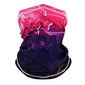 Cache-cou de haute qualité avec impression par sublimation motif drapeau bleu, unisexe, protection UPF 50 anti-UV, pour la pêche, la chasse et la randonnée - Product Image 4