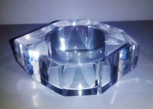 Anillos de Servilleta Cuadrados de Resina Azul Translúcido Elegantes al por Mayor para Hoteles, Bodas, Restaurantes, Accesorios de Mesa - Product Image 5