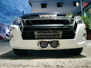 อะไหล่อินเตอร์คูลเลอร์สำรองสายเฟล็กซ์สำหรับ Isuzu Dmax 1.9 Gen 2015 2019 1ปีพร้อมที่ยึด + สายยาง + แคลมป์ - Product Image 3